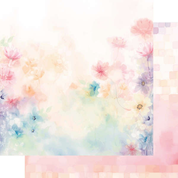 Uniquely Creative Heart & Soul Good Day Paper – 12x12 Scrapbooking – Front and Back Preview