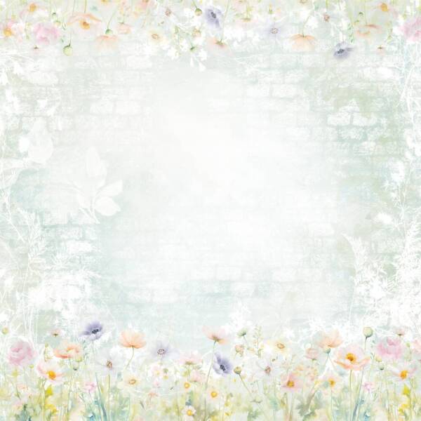 Uniquely Creative Heart & Soul You Are Enough Paper – 12x12 Scrapbooking – Front Design