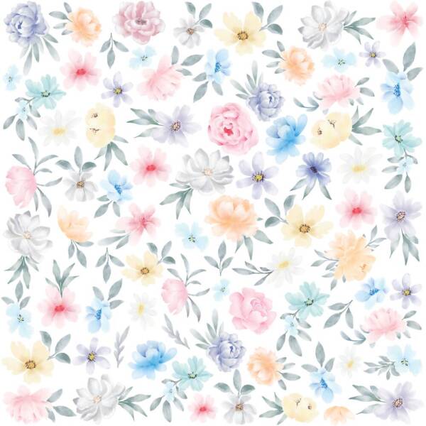 Uniquely Creative Heart & Soul Just Start Paper – 12x12 Scrapbooking – Front Design