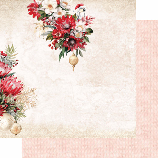 Uniquely Creative - 12x12 Paper - Home for Christmas - Where The Heart Is