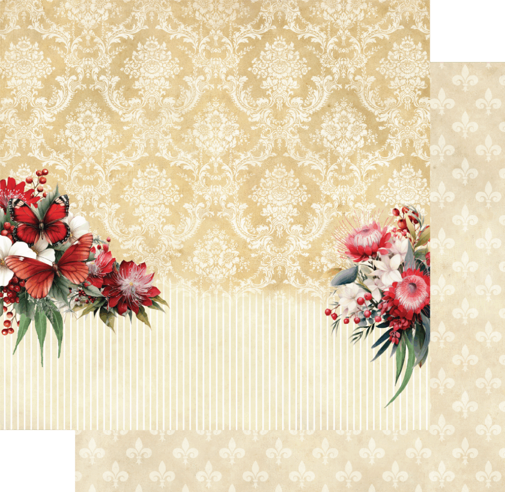 Uniquely Creative - 12x12 Paper - Home for Christmas - Little Traditions