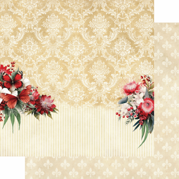 Uniquely Creative - 12x12 Paper - Home for Christmas - Little Traditions