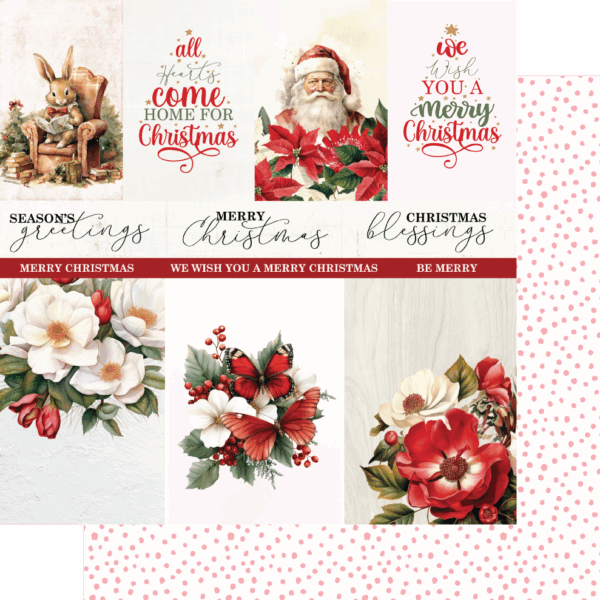 Uniquely Creative - 12x12 Paper - Home for Christmas - Night Before