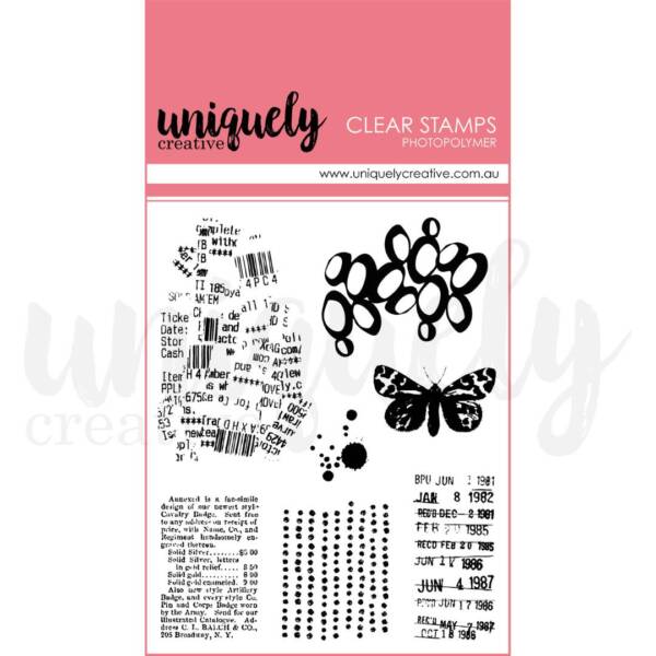 Uniquely Creative Mixed Media Stamp – Heart & Soul Collection