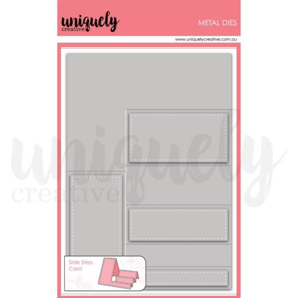 Uniquely Creative - Metal Die - Side Stepper Card