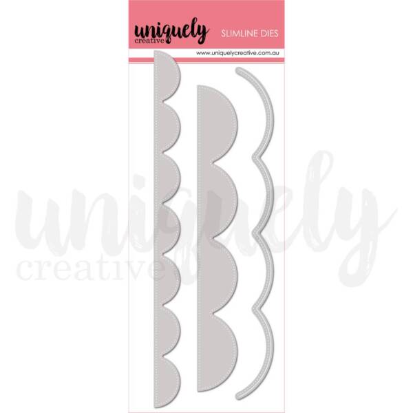Uniquely Creative - Metal Die - Oversized Scallop Strip