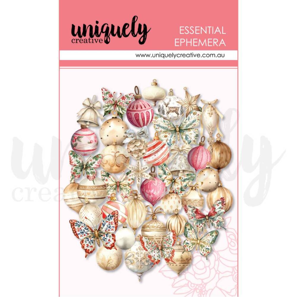Uniquely Creative - Essential Ephemera - Baubles & Butterflies
