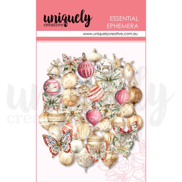 Uniquely Creative - Essential Ephemera - Baubles & Butterflies