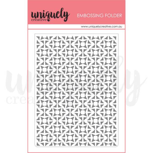 Uniquely Creative Embossing Folder - Fascinating