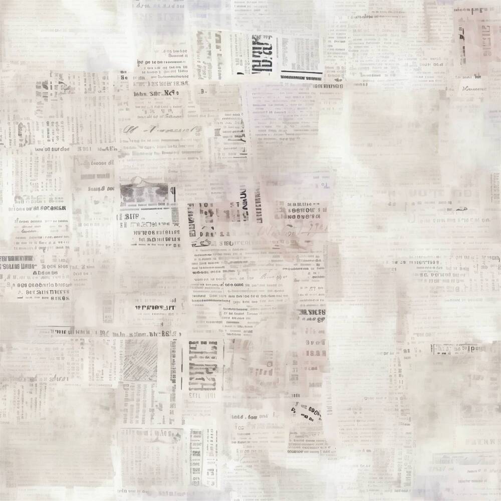 Back side of Once in a Bloom 12x12 scrapbook paper showing aged cream texture from Uniquely Creative’s Dressed in Daydreams collection.