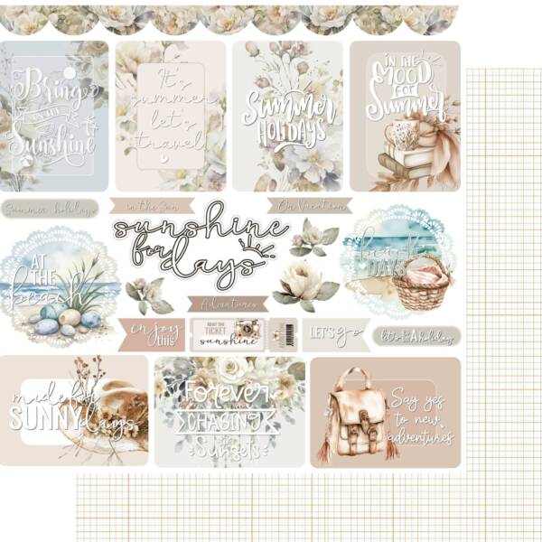 Uniquely Creative – 12x12 Paper – Bohemian Escape – Sunshine for Days