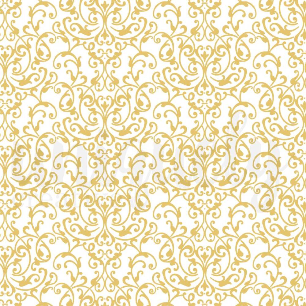 Uniquely Creative – 12" x 12" – Damask Foil Acetate