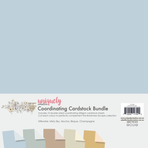 Uniquely Creative – Coordinating Cardstock Bundle – Bohemian Escape