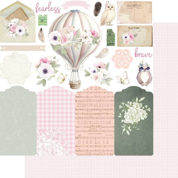 Uniquely Creative – 12x12 Paper – Whispers of Wisdom – Cherished Details