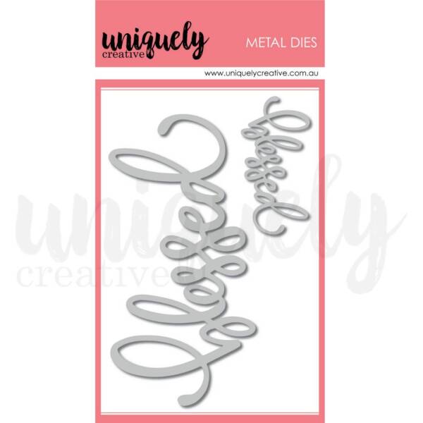 Uniquely Creative - Metal Die - Blessed