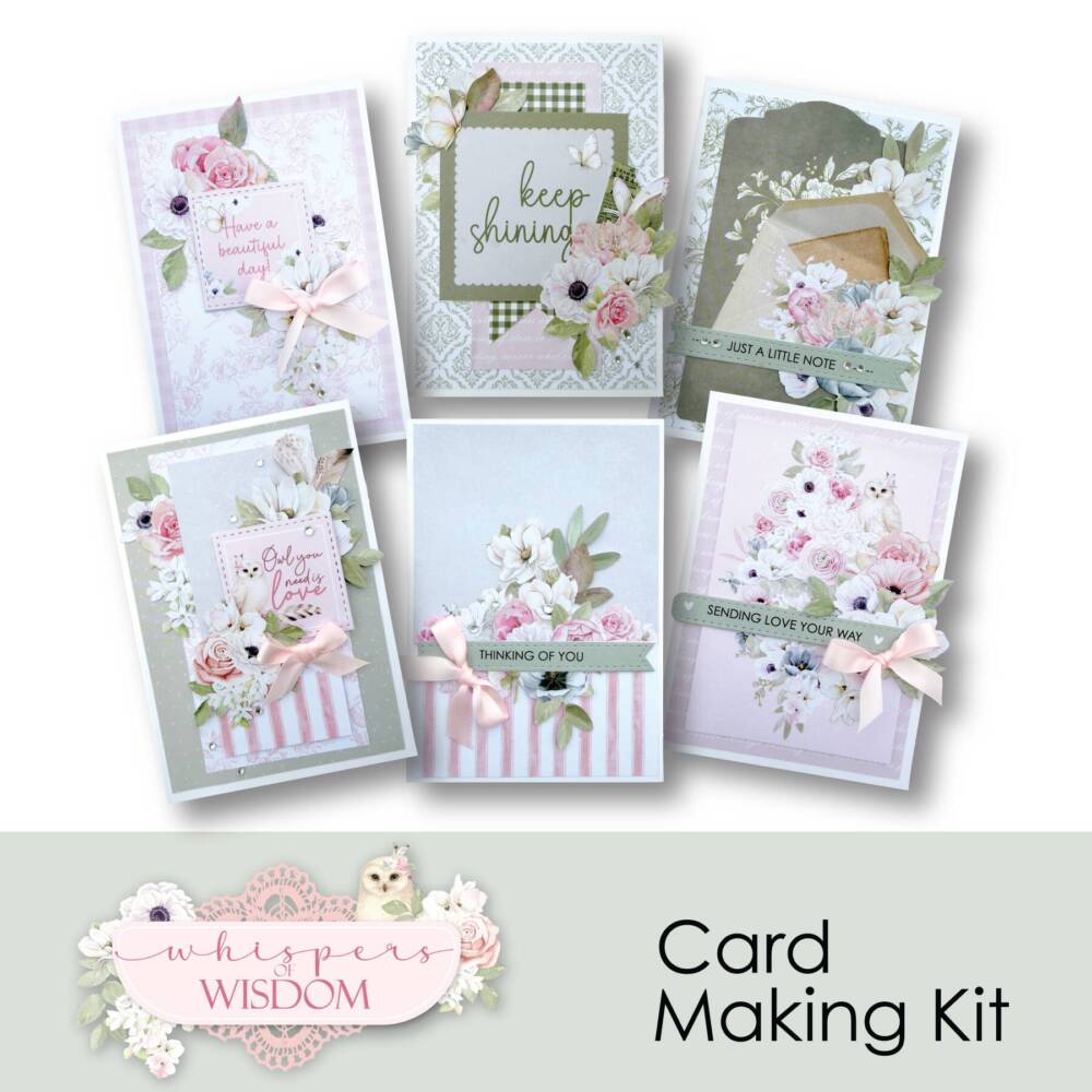 Uniquely Creative Card Making Kit - Whispers of Wisdom