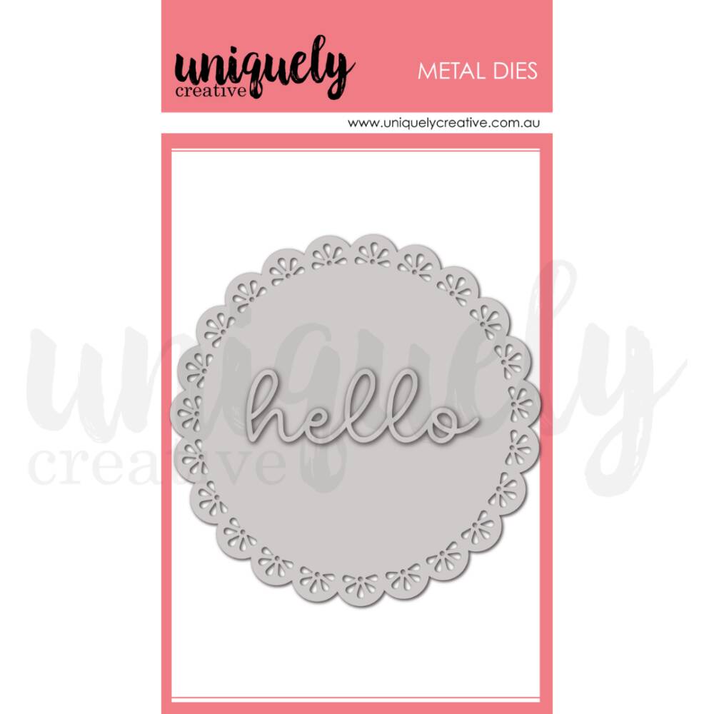 Uniquely Creative - Metal Die - Delicate Doily