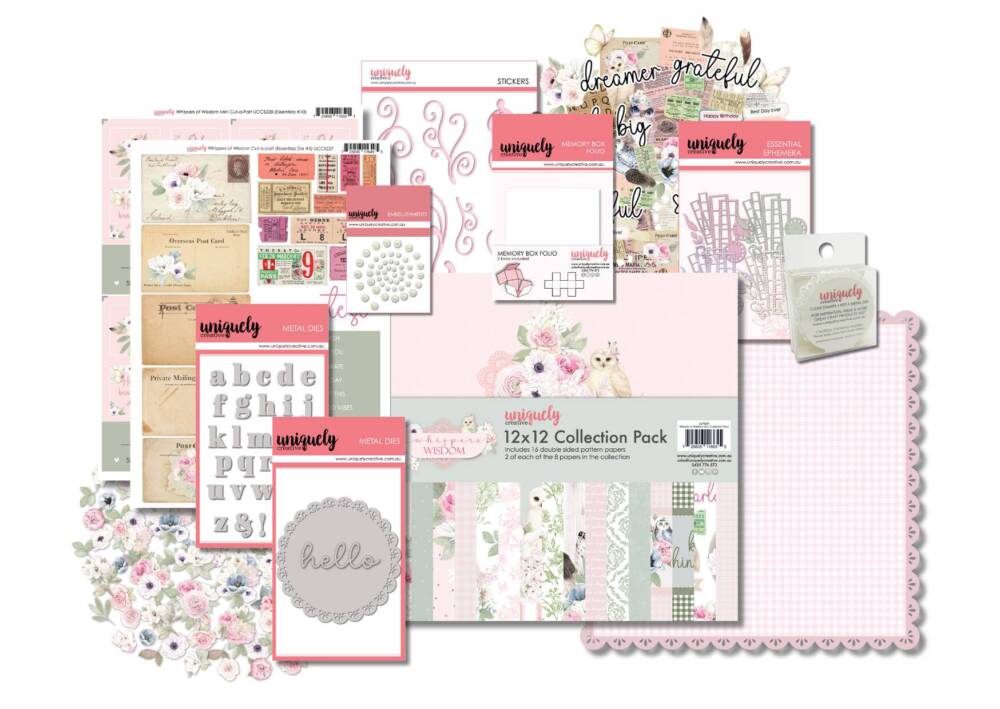 Uniquely Creative – Whispers of Wisdom Creative Kit