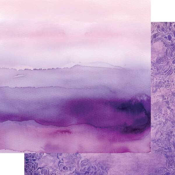 Uniquely Creative – 12x12 Paper – Ultraviolet Delight – Layers of Lilac