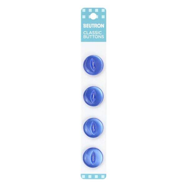 Beutron - Classic Buttons - 18mm Royal Blue