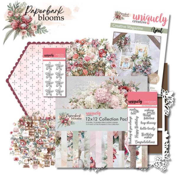 Uniquely Creative - Paperbark Blooms Creative Kit