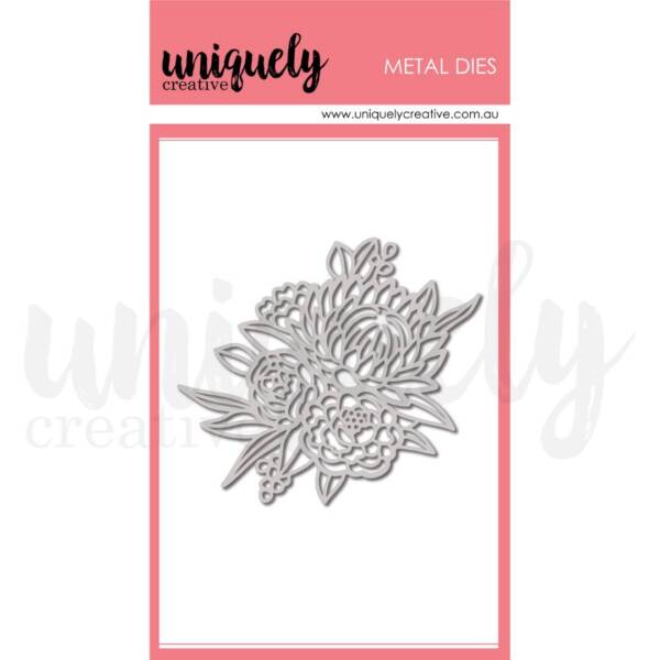 Uniquely Creative - Metal Die - Protea Posy