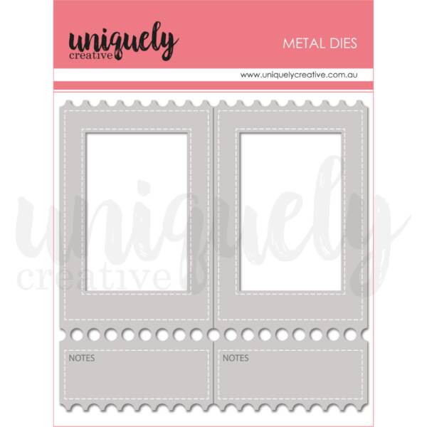 Uniquely Creative - Metal Die - Folding Ticket Frame