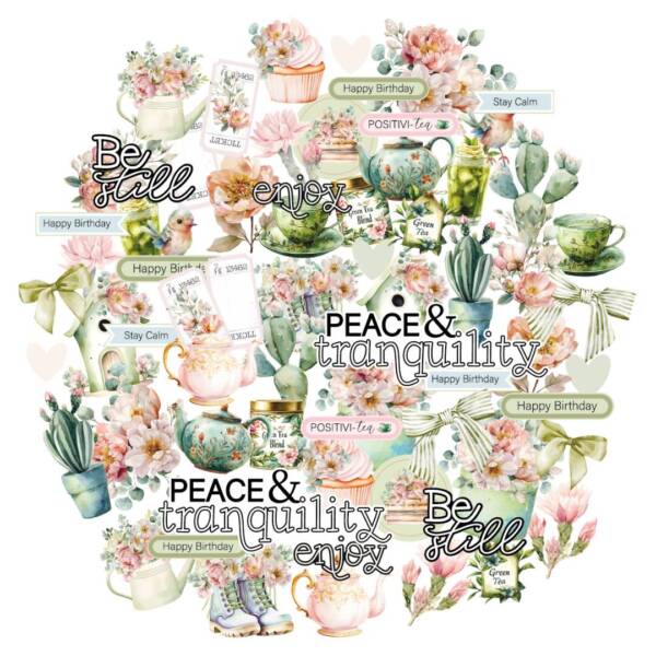 Uniquely Creative - Tea & Tranquility Creative Cuts