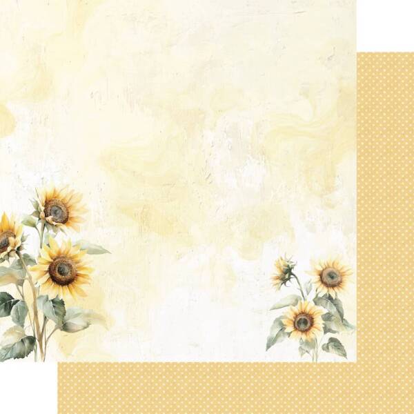 Uniquely Creative -12x12 Paper - Sweet As Honey - Sunny Days