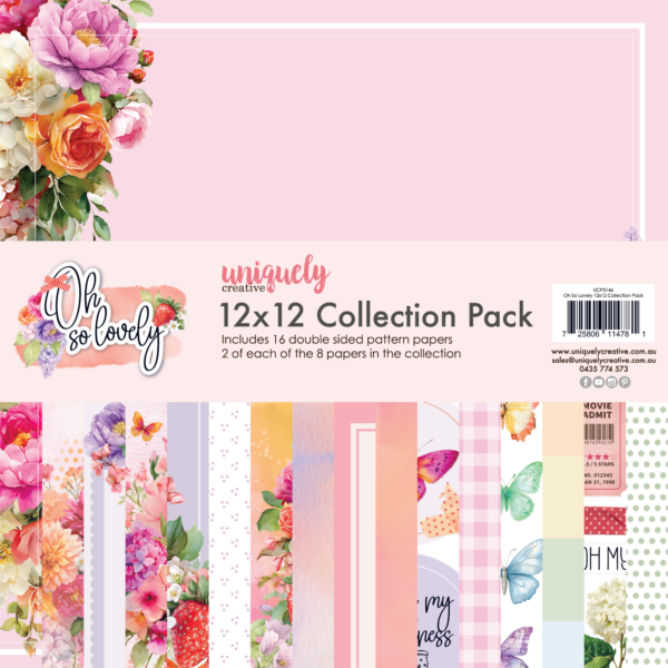 Uniquely Creative – 12x12 Collection Pack – Oh So Lovely