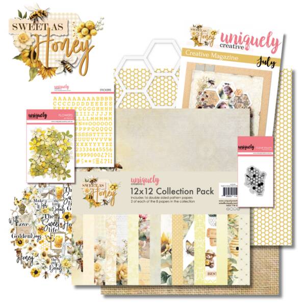 Uniquely Creative - Sweet as Honey Creative Kit
