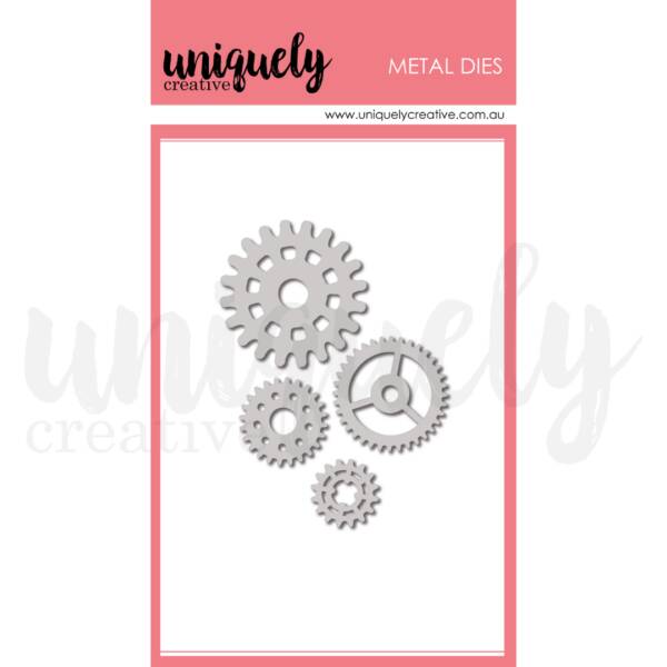 Uniquely Creative - Metal Die - Cogs