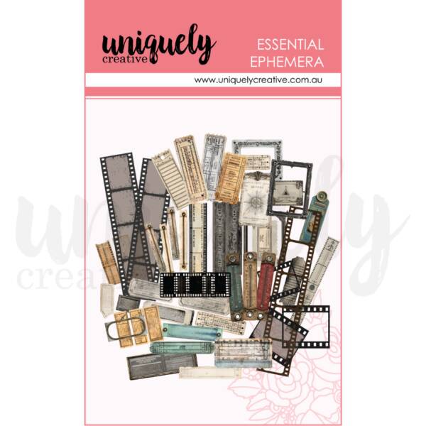 Uniquely Creative - Essential Ephemera - Acetate Rustic