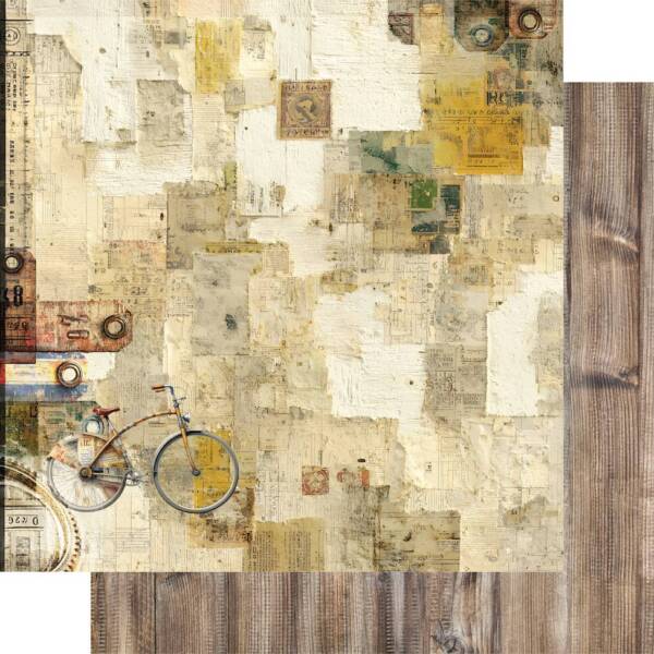 Uniquely Creative -12x12 Paper - Wings & Wheels - Ride On