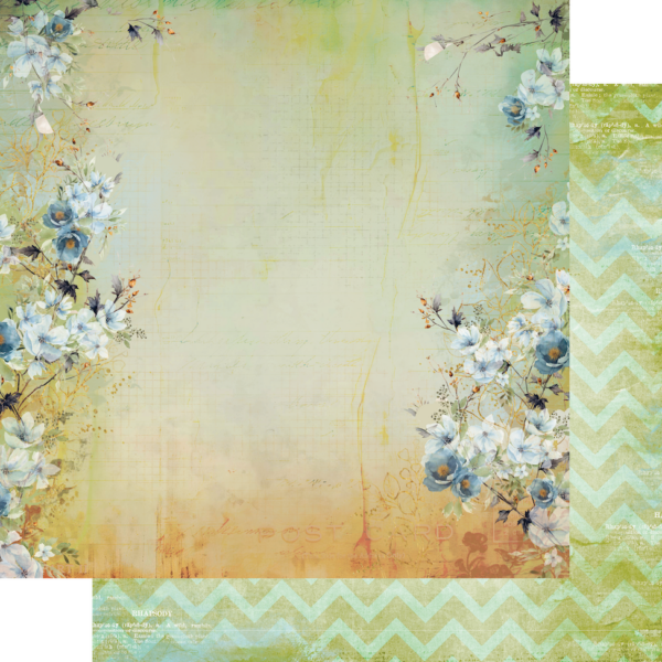 Uniquely Creative -12 x 12 Paper - Delighted Curiosities - Pressed Botanicals