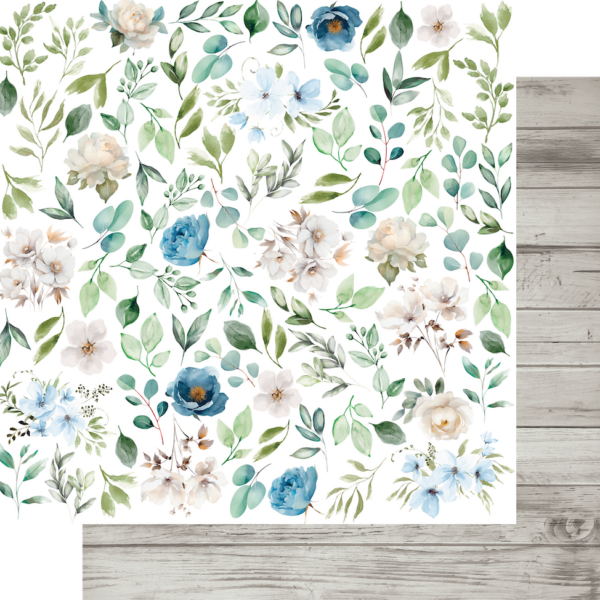 Uniquely Creative -12 x 12 Paper - Delighted Curiosities - Ephemeral Blooms