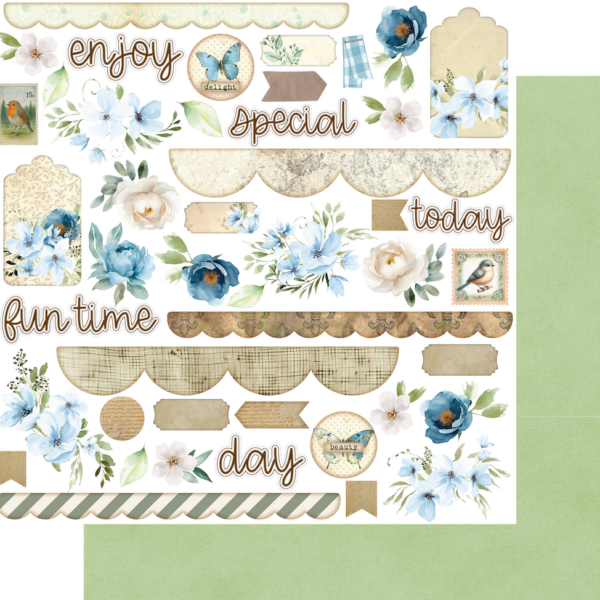 Uniquely Creative -12 x 12 Paper - Delighted Curiosities - Curiosity Cabinet